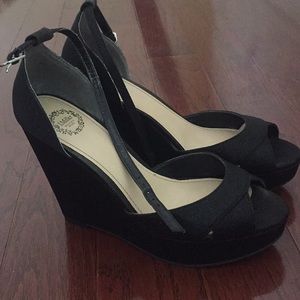 NWT Black Sparkly Heels